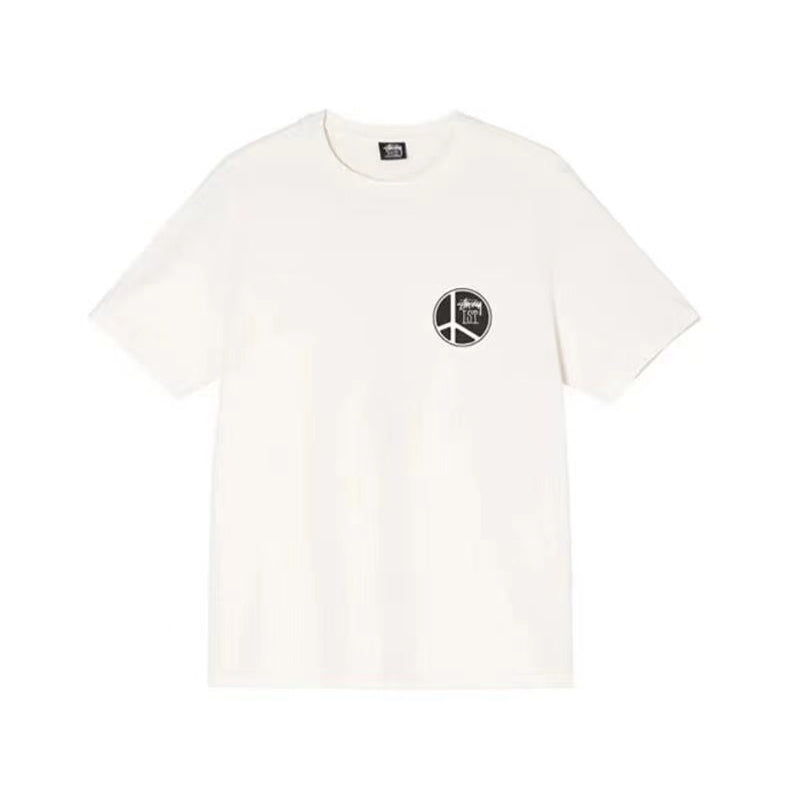 STUSSY PEACE TEE WHITE