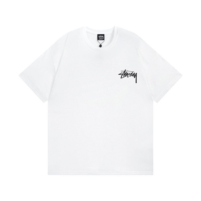 STUSSY DANCER PRINT TEE WHITE