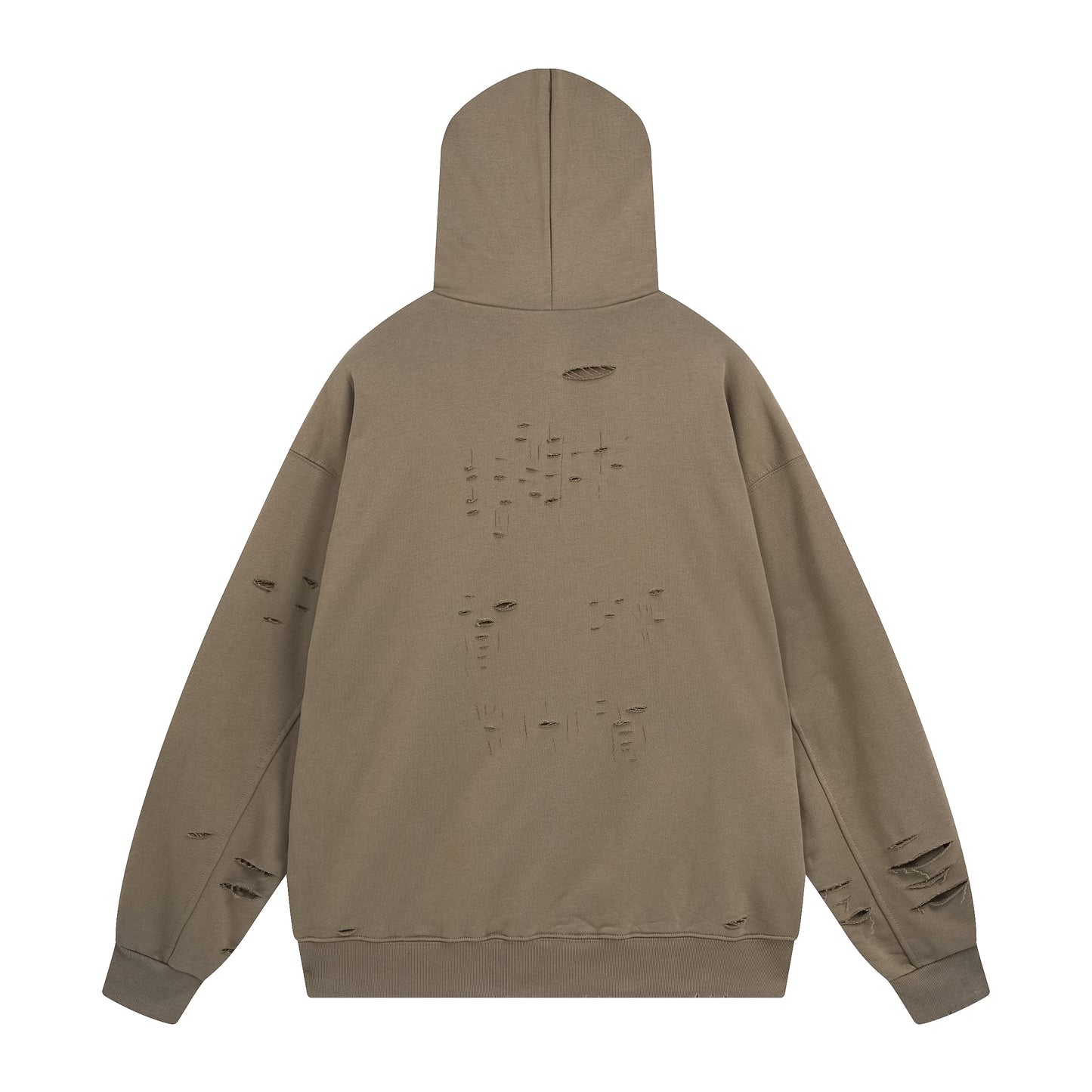 Balenciga logo hoodie BL238001 khaki