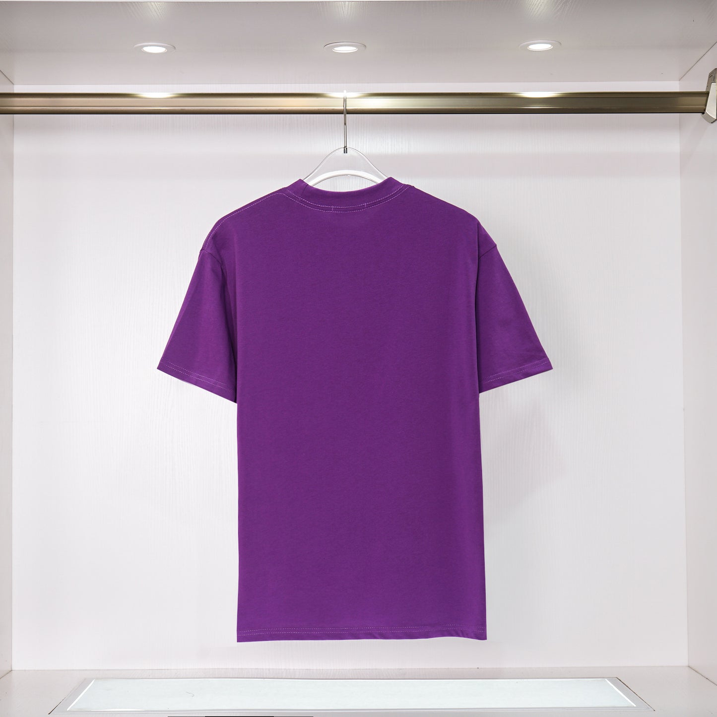 Balenciga logo tee xh9027 violet