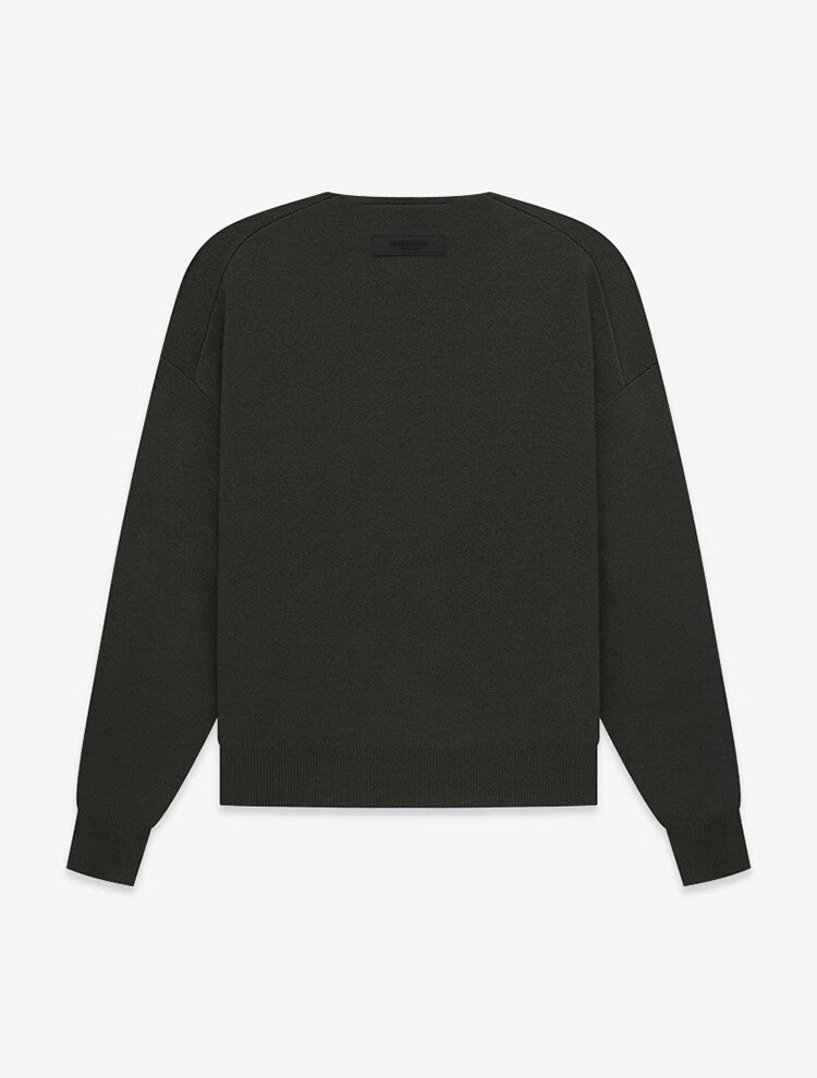 FOG FEAR OF GOD ESSENTIALS 23 Multi-stitch henley neck sweater