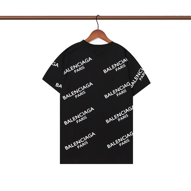 Balenciga logo tee qn821 black
