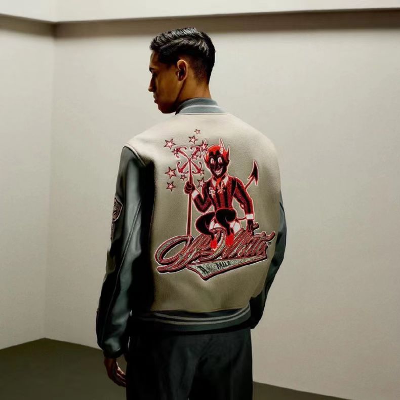 Off-White AC Baseball Jacket