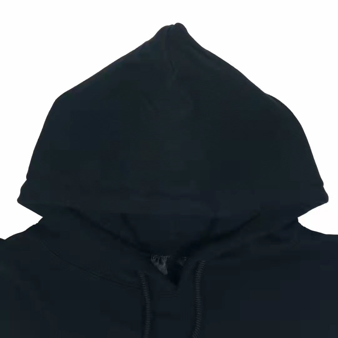 VLONE Logo Print Hoodie Black/Red