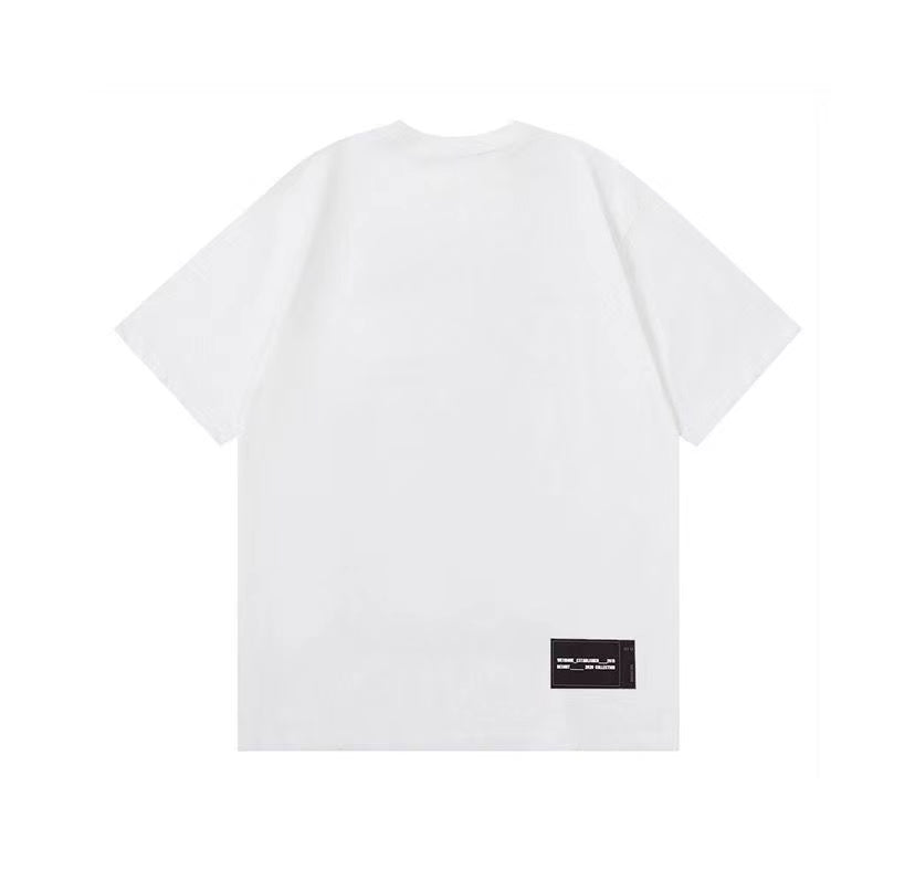 WE11DONE Barrage Print Tee White