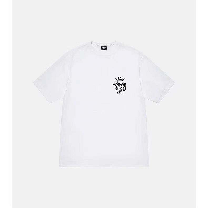 STUSSY CROWN TEE WHITE