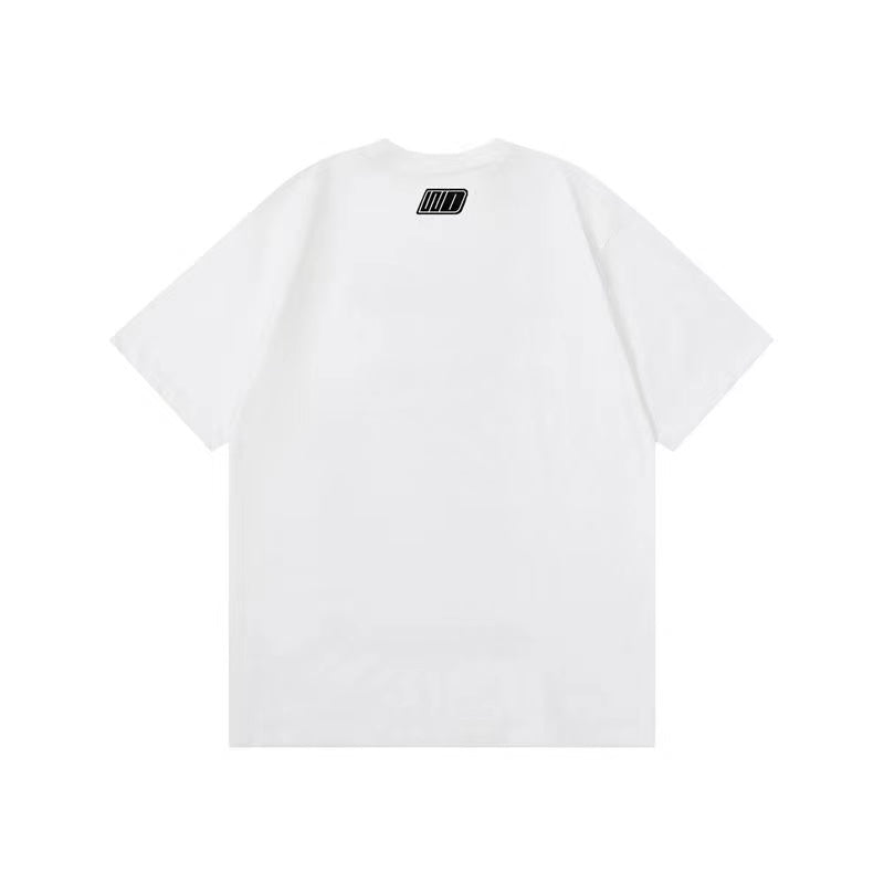 WE11DONE Logo Tee In White