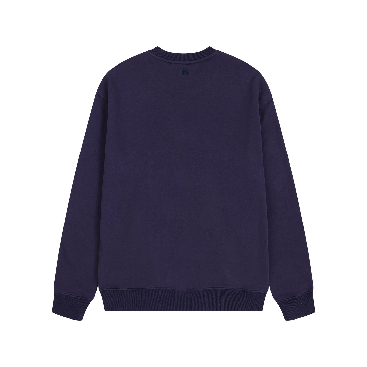 AMI Paris Retro Hoodie Navy