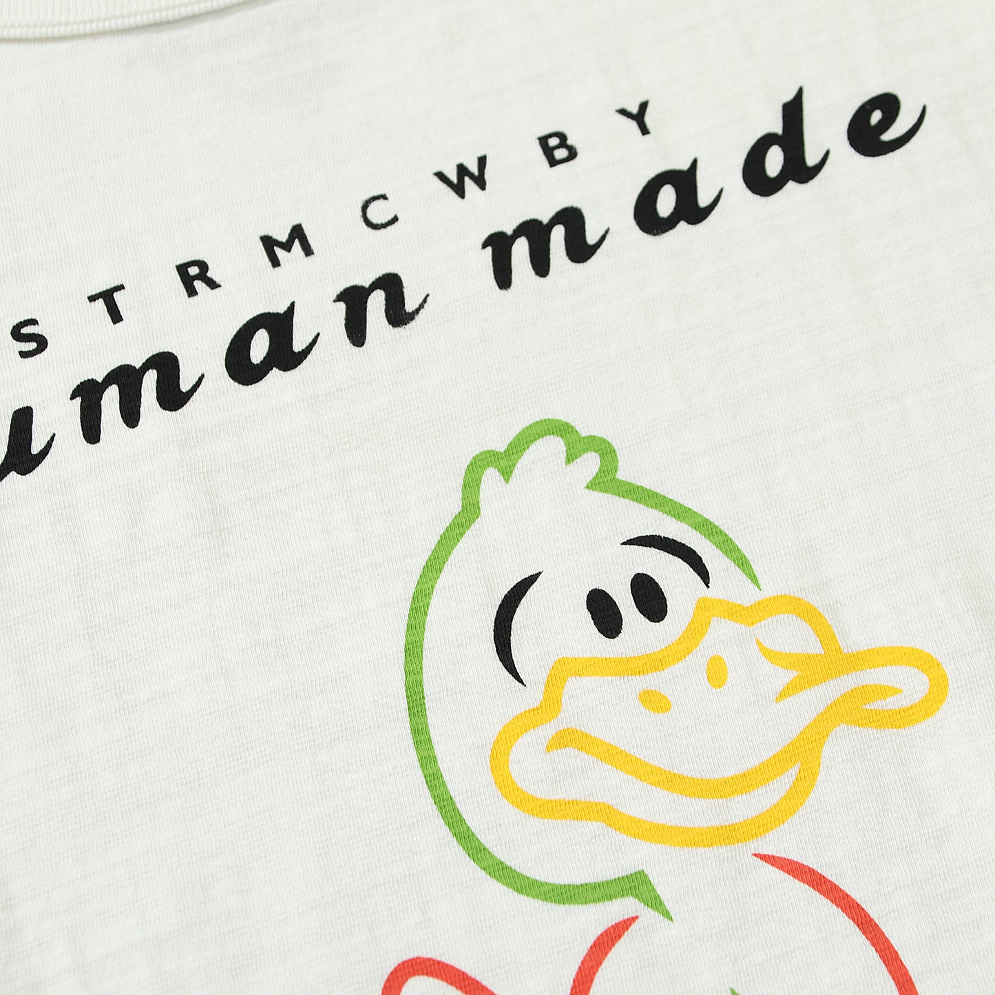 Human Made Ugly Duckling Logo Tee White