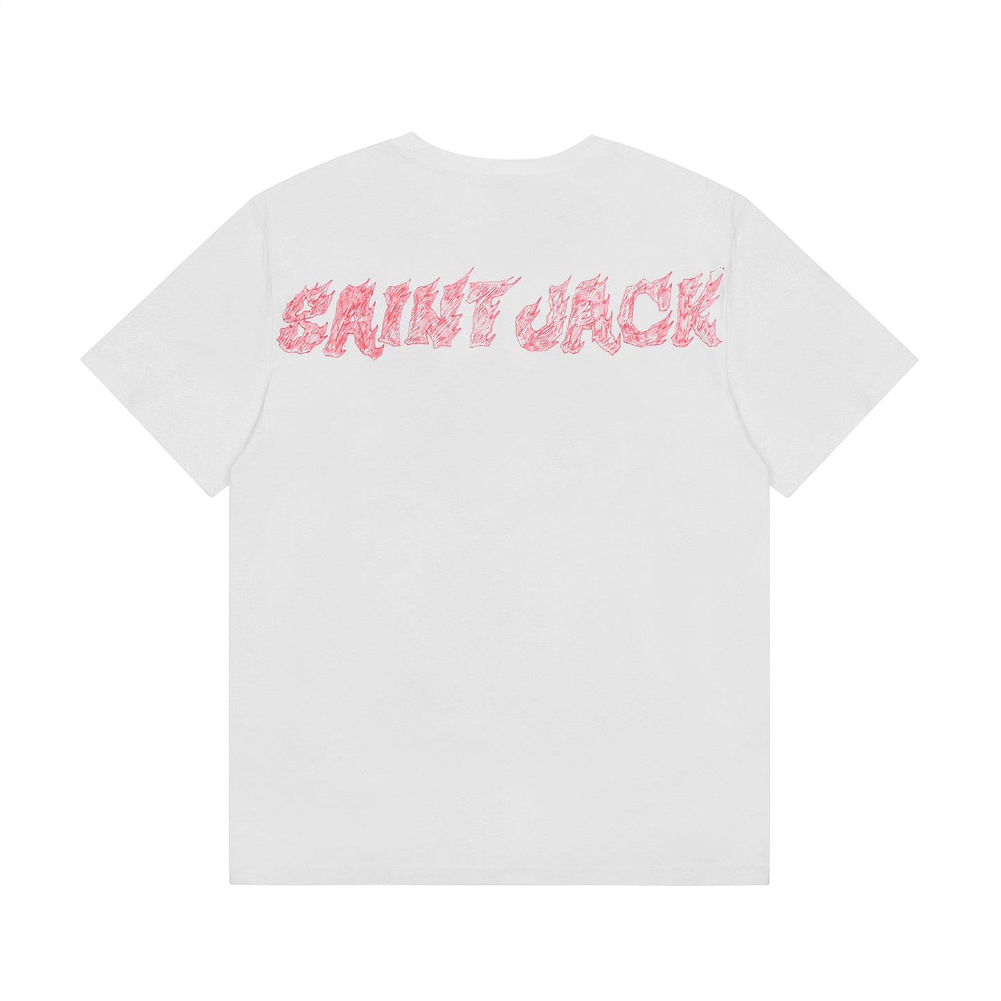 Travis Scott Friend Print Tshirt White