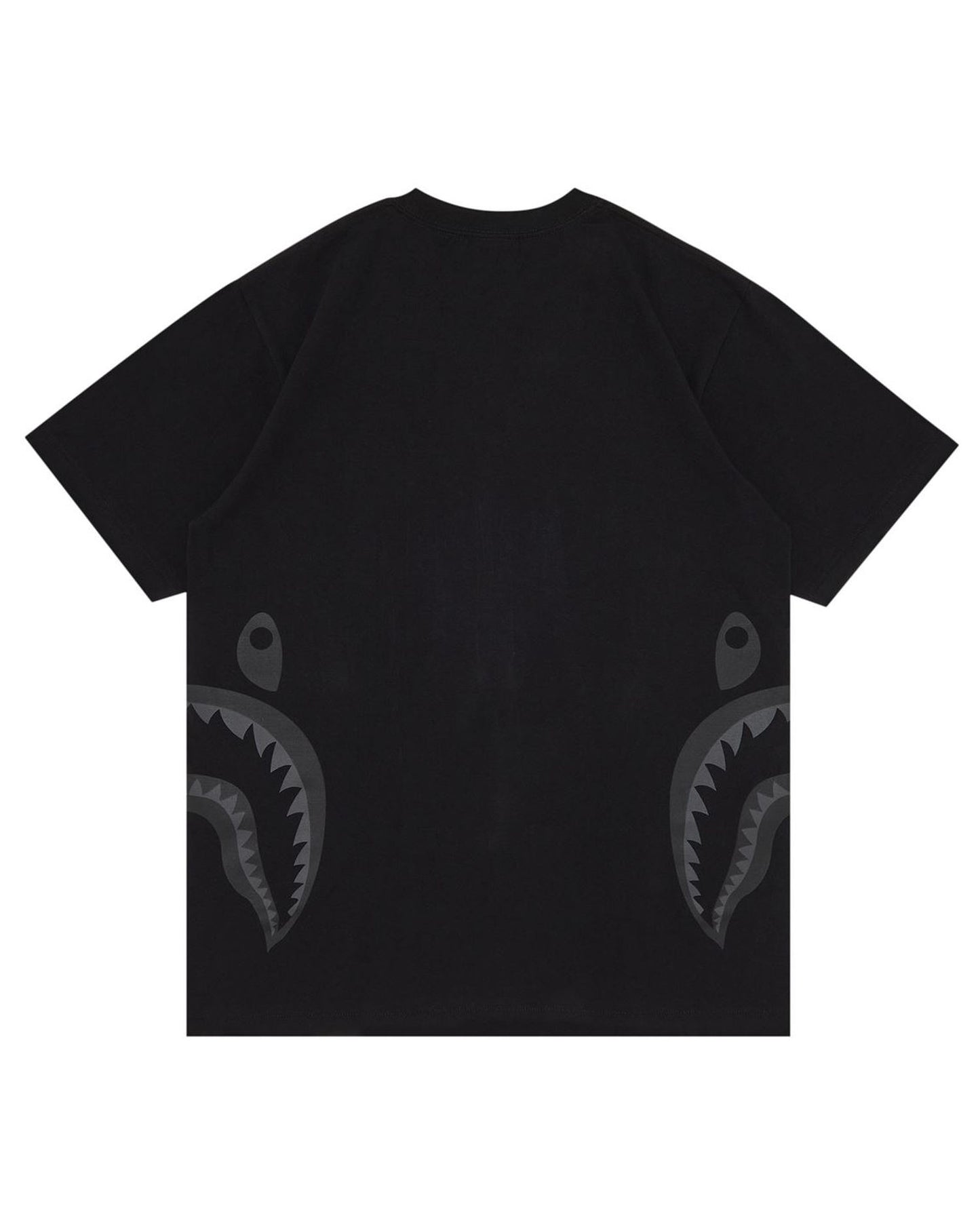 A Bathing Ape Side Shark Tee In Black