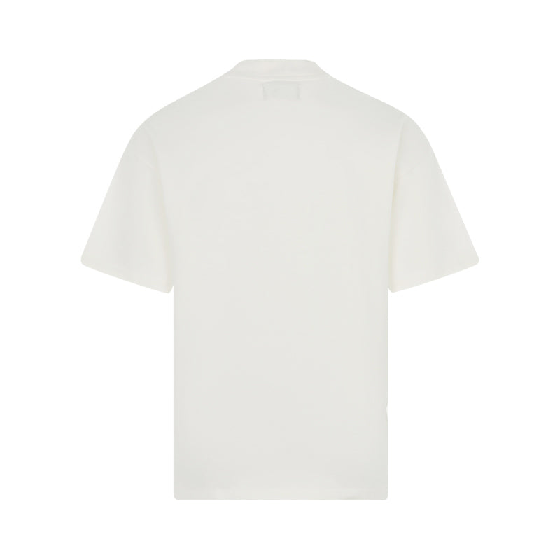 REPRESENT SHARK FLAT WHITE TEE