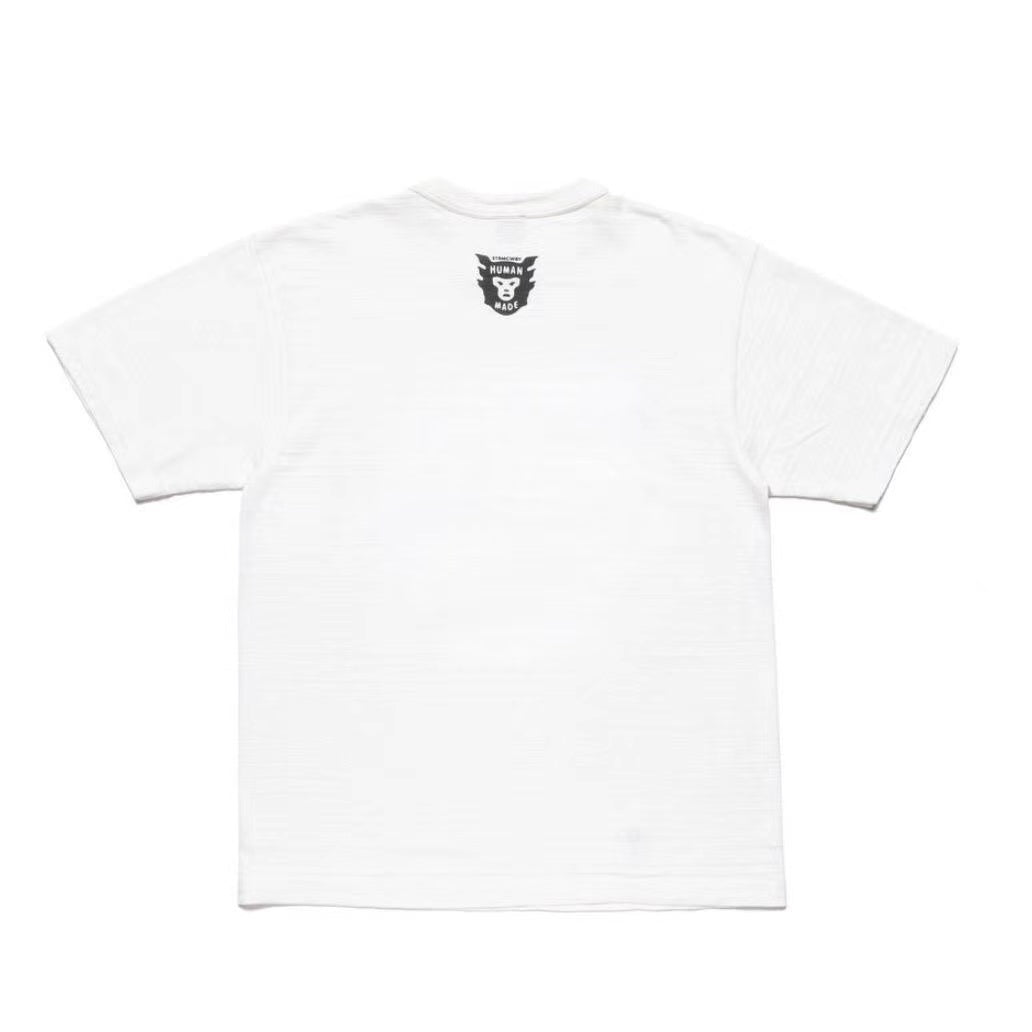 Human Made Duck Letters Logo Tee White