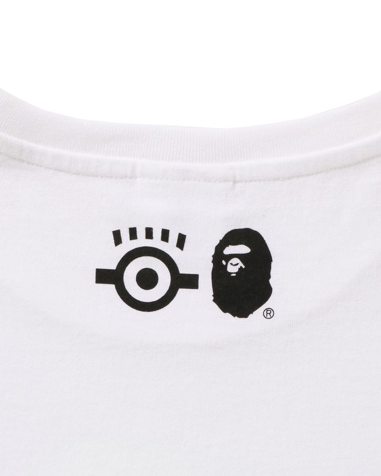 A Bathing Ape X Minions Tee In White