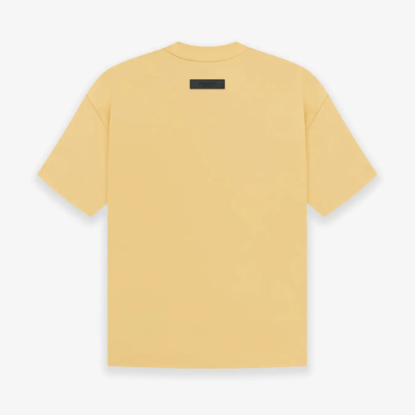 FOG FEAR OF GOD 23 ESSENTIALS double line single row printed T-shirt Goose yellow