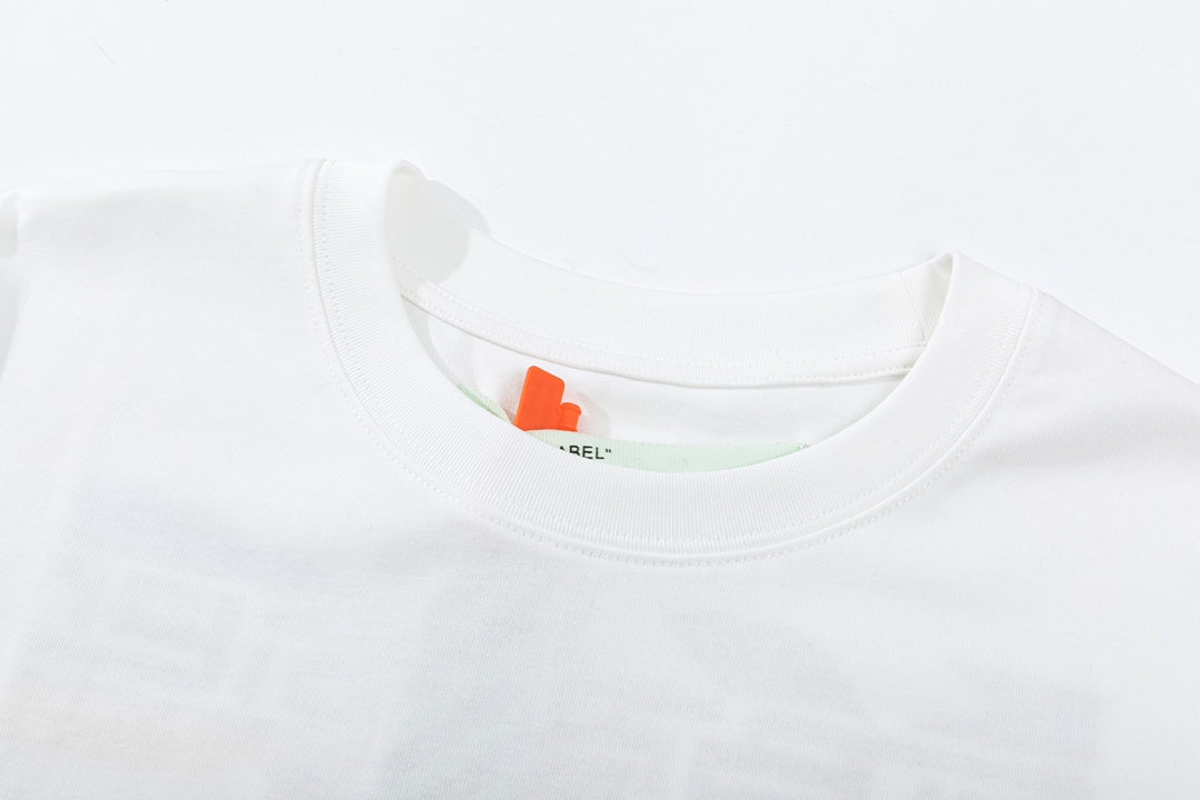 Off-White Snake Arrow Embroidered T-shirt