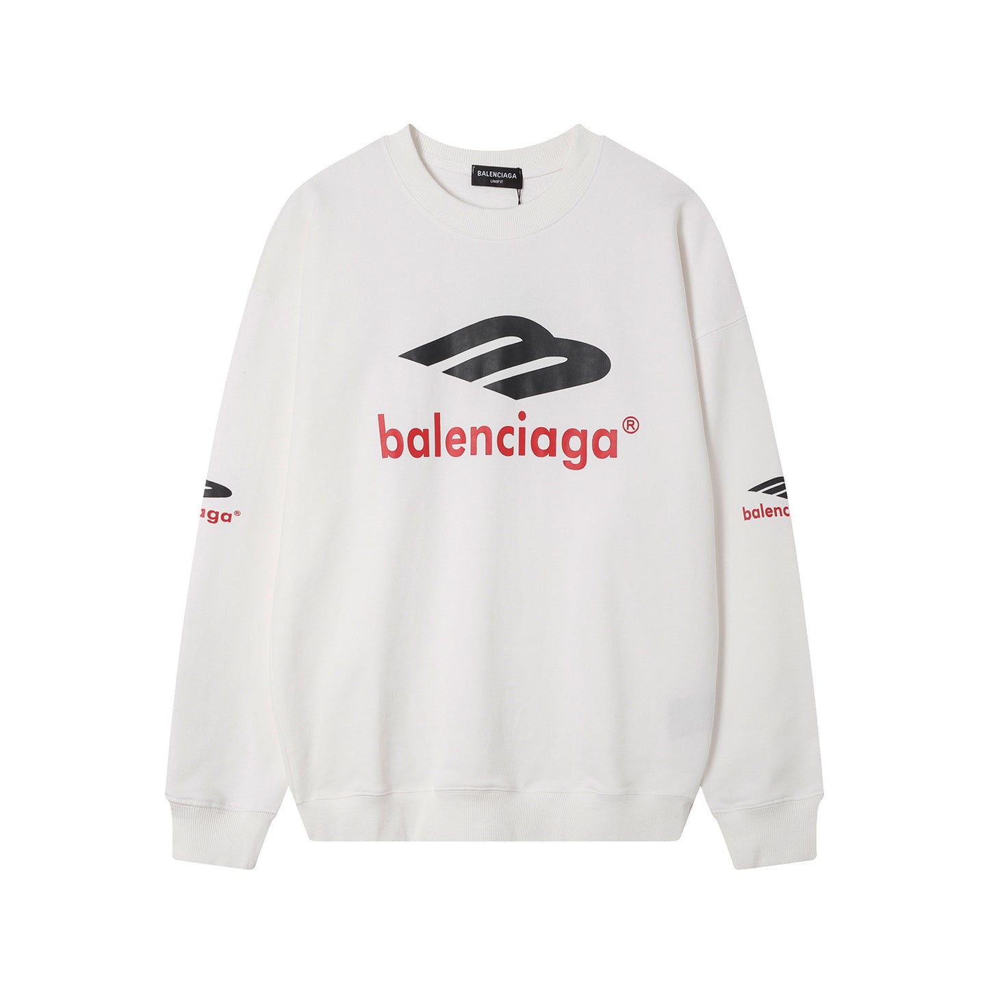 Balenciga logo tee A23 white
