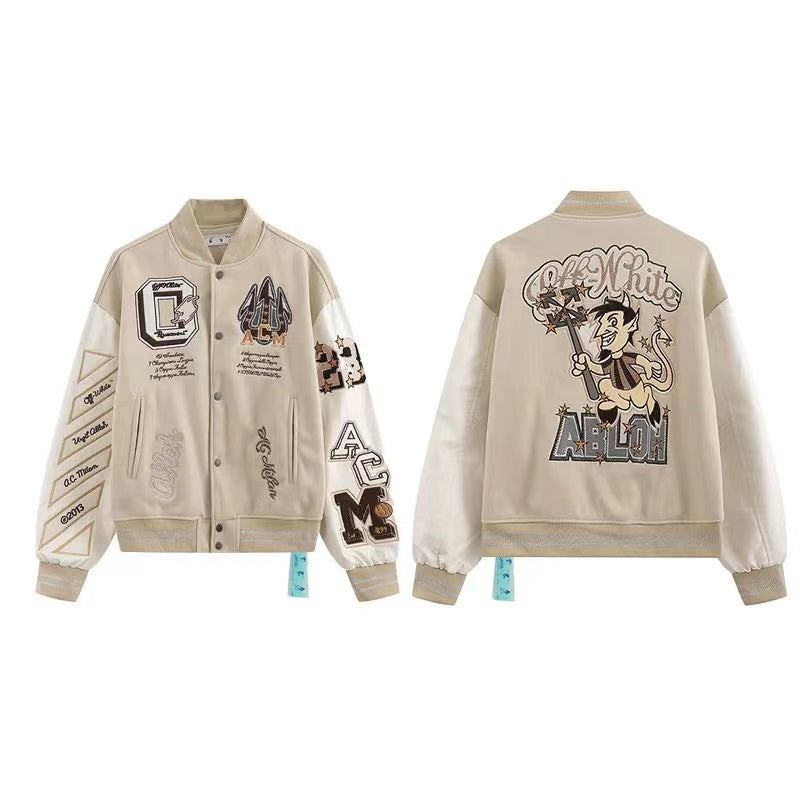 Off-White AC Baseball Jacket