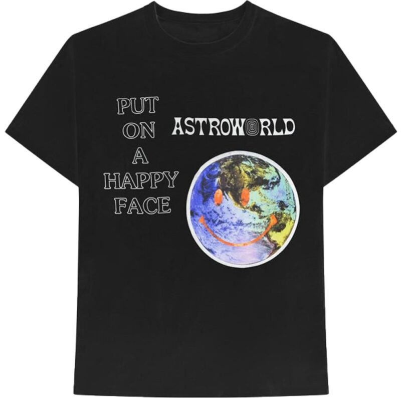 Travis Scott down to earth t-shirt