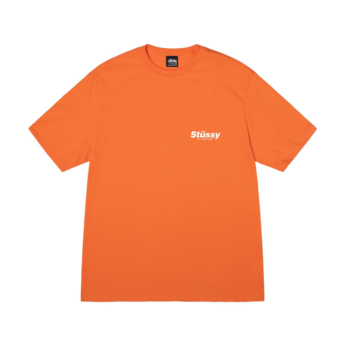 STUSSY Rabbit Hole Tee In Orange