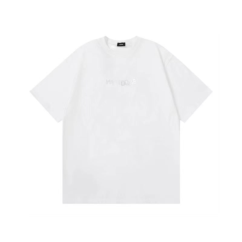 WE11DONE Logo Tee White