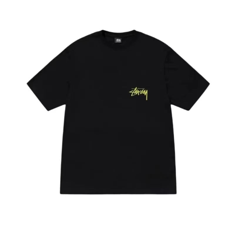 STUSSY BEAT THE MADNESS TEE BLACK