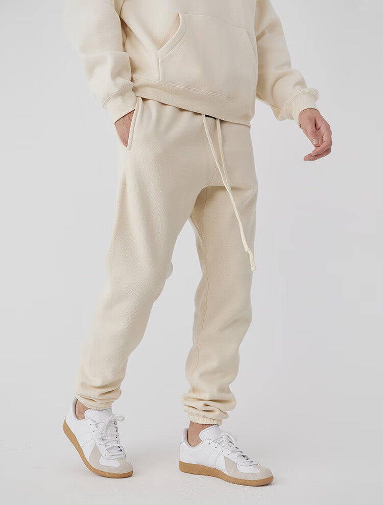 FEAR OF GOD ESSENTIALS Double-row flocked leggings trousers