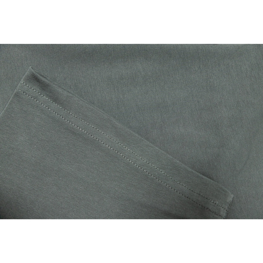 Stone Island Logo Tee In Green