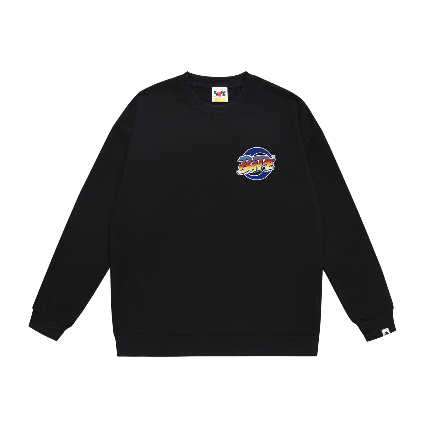 A Bathing Ape World Gone Mad Print Hoodie Black