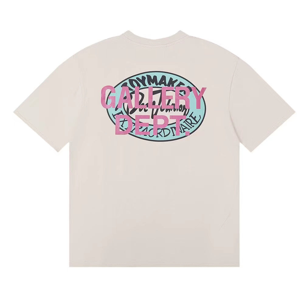 GALLERY DEPT Dead Batteries Tee In Apricot