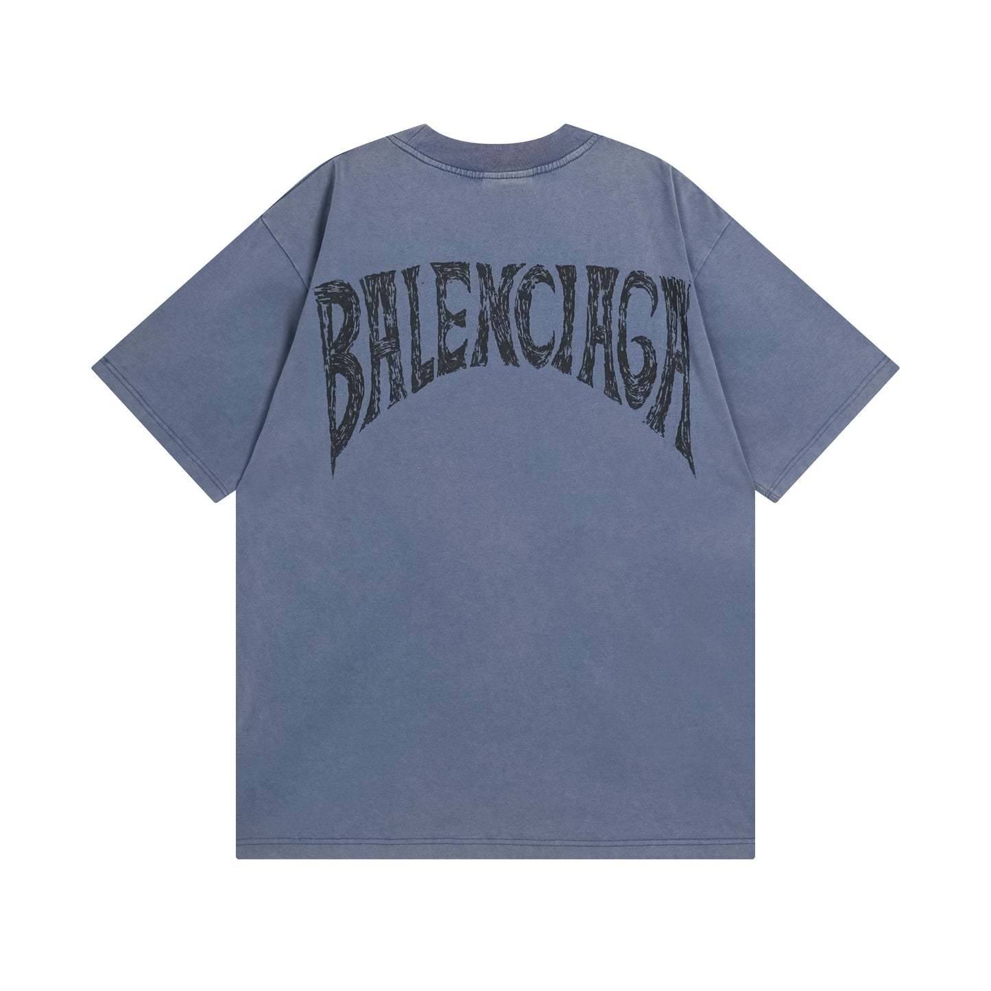 Balenciga logo 24ss tee BL23300 pale blue