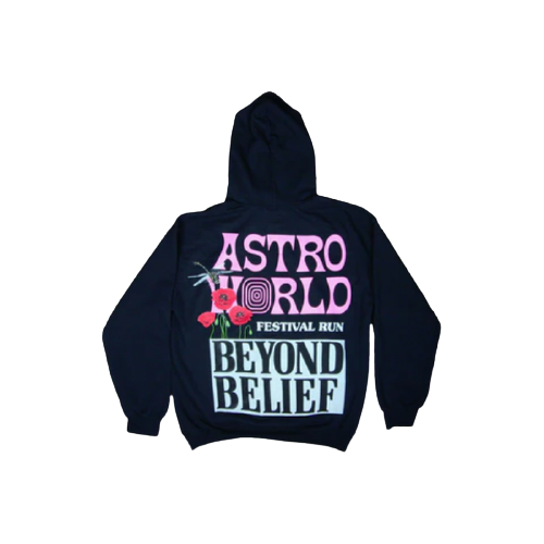 Travis Scott Astroworld Festival Run Beyond Belief Hoodie