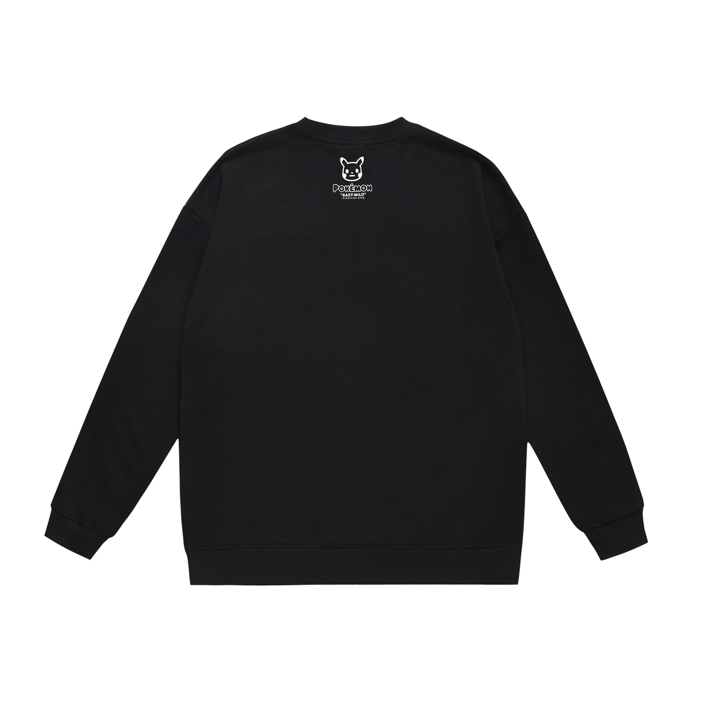A Bathing Ape Pokemon Print Hoodie Black