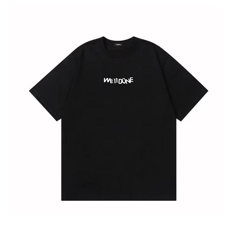 WE11DONE Logo Tee Black