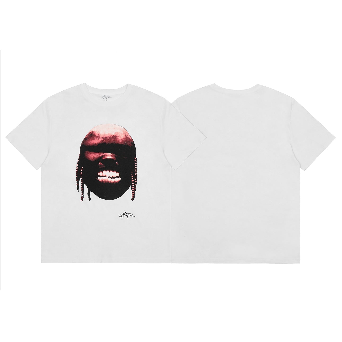 Travis Scott Primitive Print T shirt White