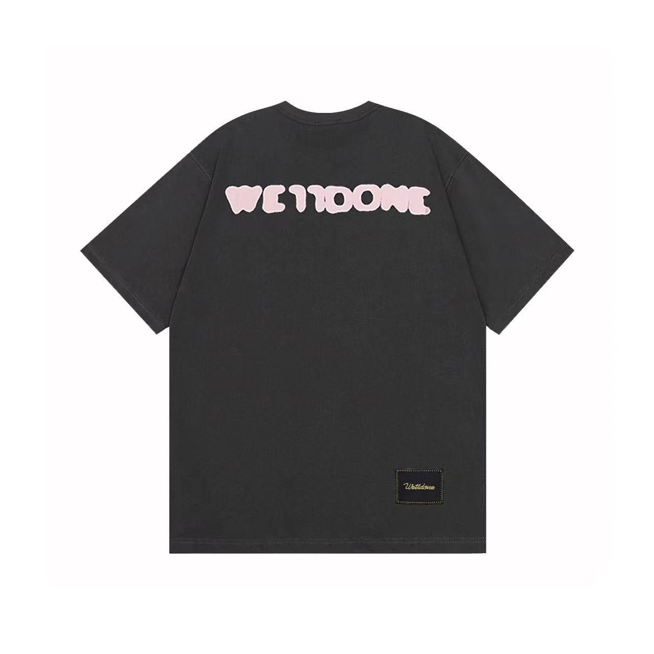WE11DONE Love Heart Print Tee Black