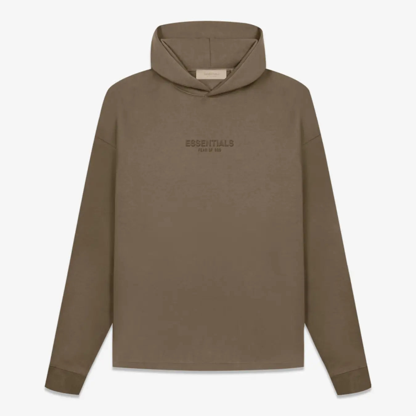 FOG FEAR OF GOD ESSENTIALS retro casual sweatshirt 22 multi-line hemless hoodie
