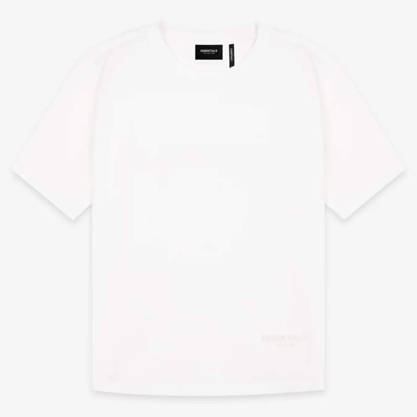 FOG Fear of God Reunion Line Los Angeles reflective short -sleeved ESSENTIALS loose T -shirt white
