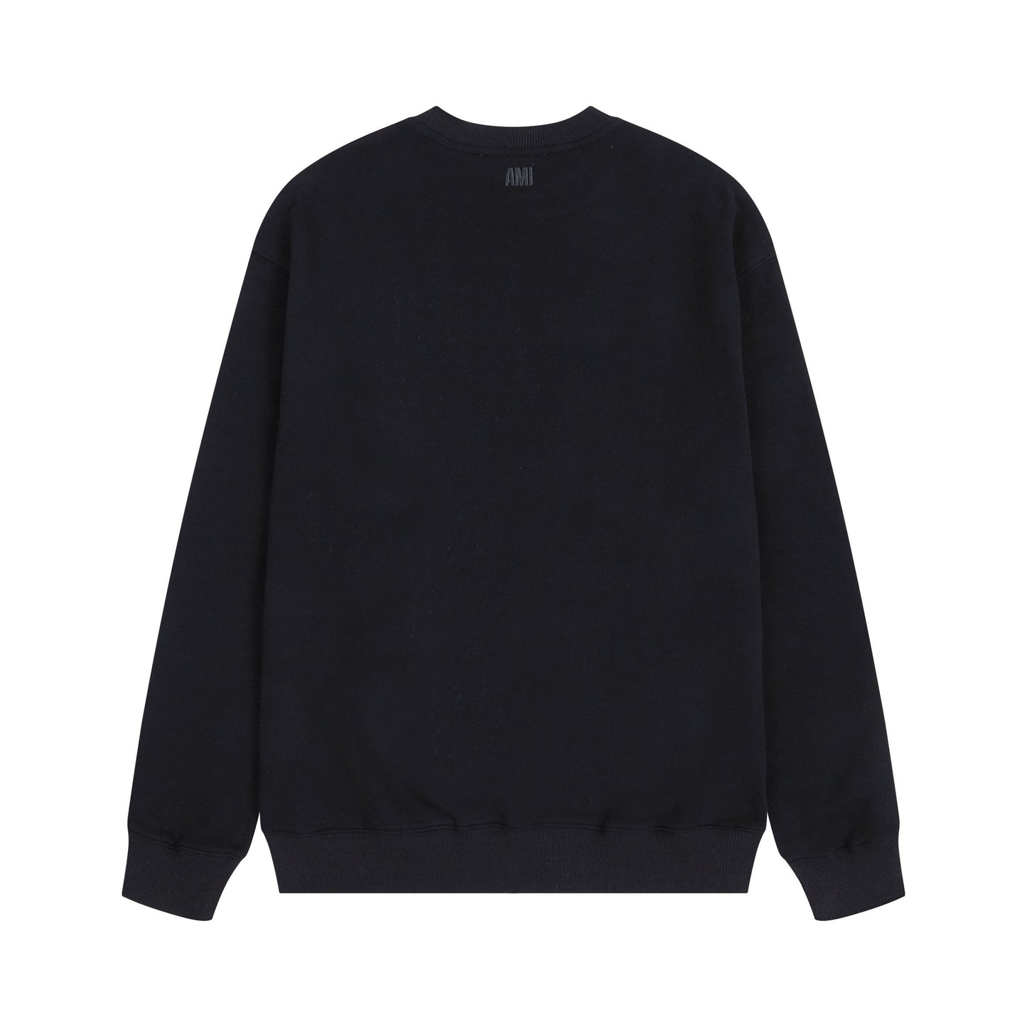 AMI Paris Retro Hoodie Black