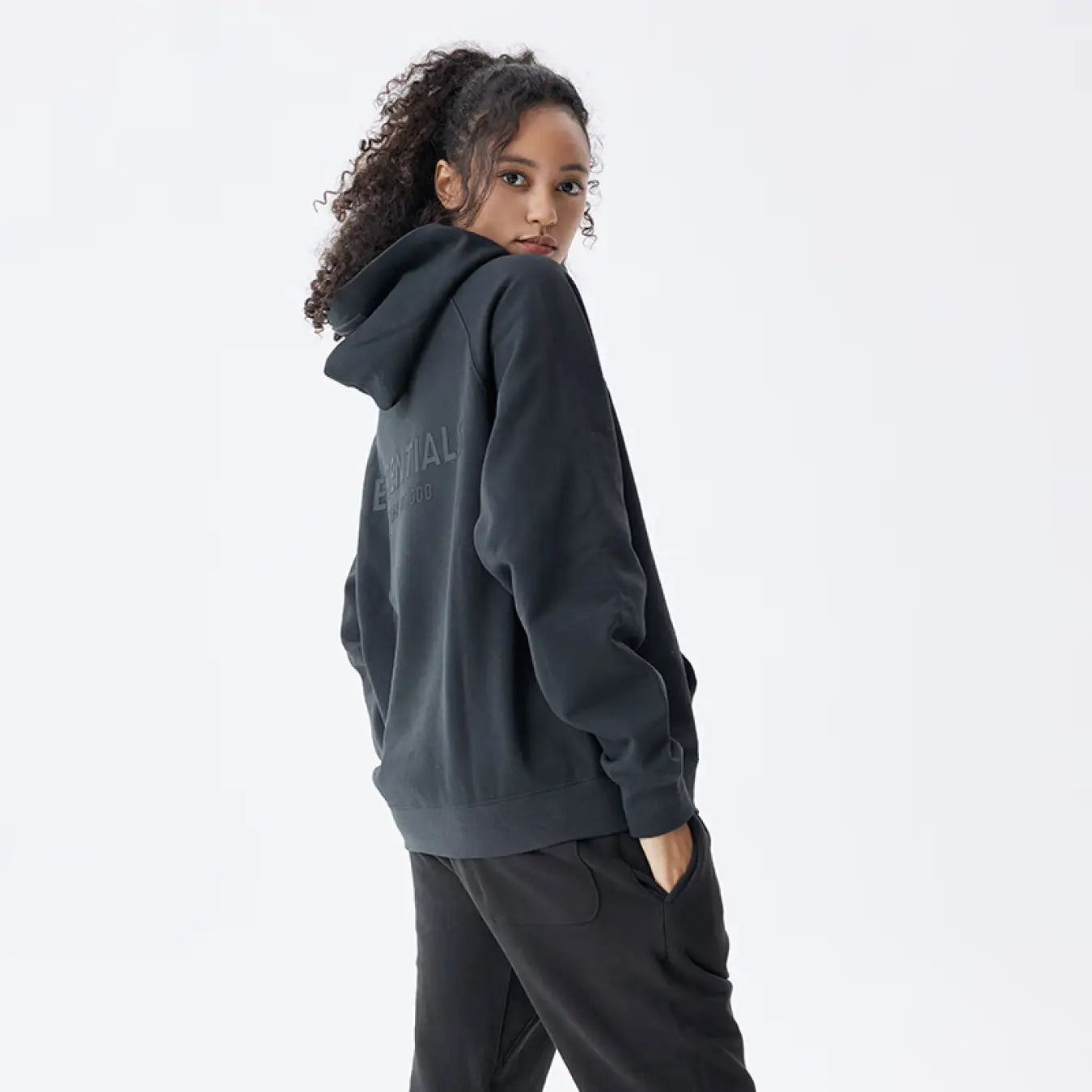 FOG FEAR OF GOD 21 double line hoodie ESSENTIALS casual retro sweatshirt