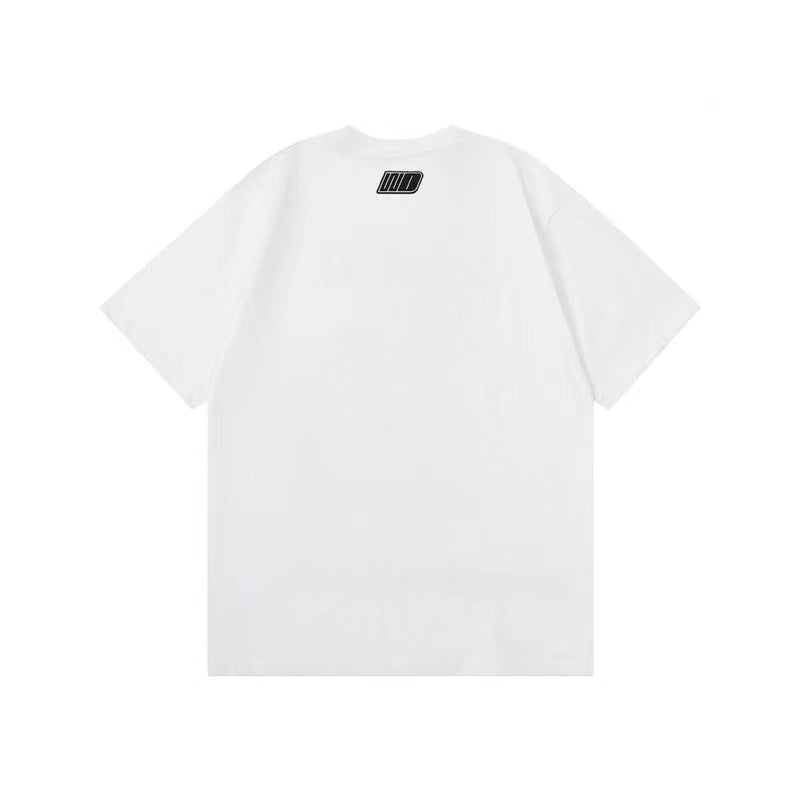 WE11DONE Stereoscopic Letter Print Tee White