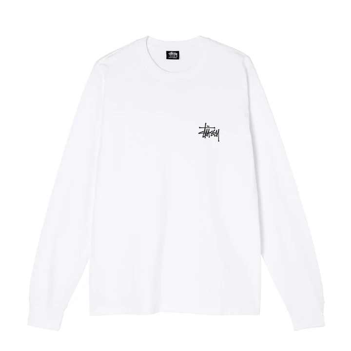 STUSSY BASIC LONG SLEEVE TEE