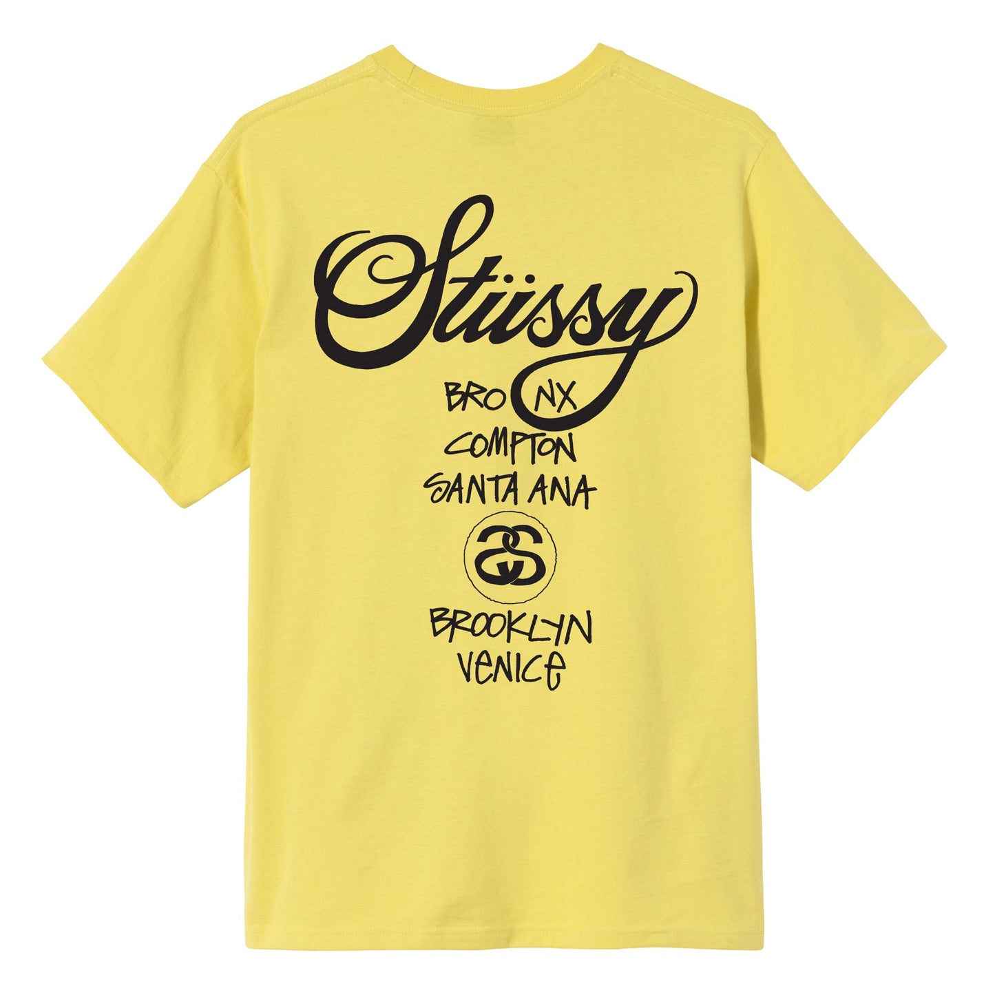 STUSSY WORLD TOUR CREW TEE