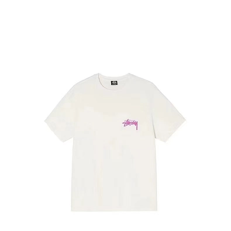 STUSSY SCULPTURE HEAD TEE WHITE