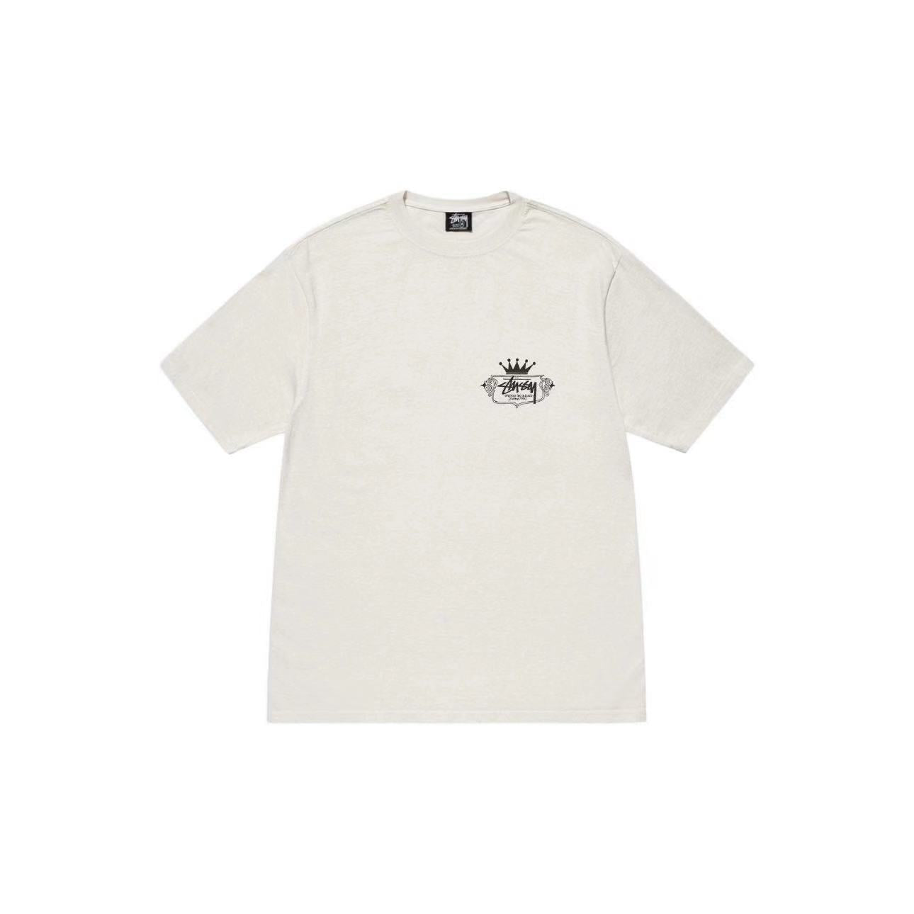 STUSSY 1980 CROWN TEE BEIGE