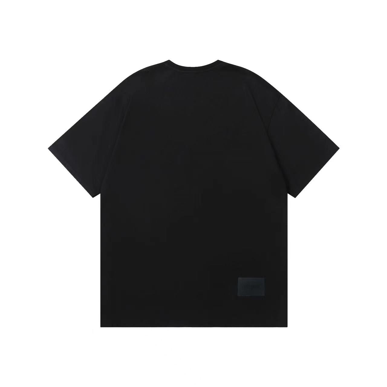 WE11DONE Lightning Logo Tee Black