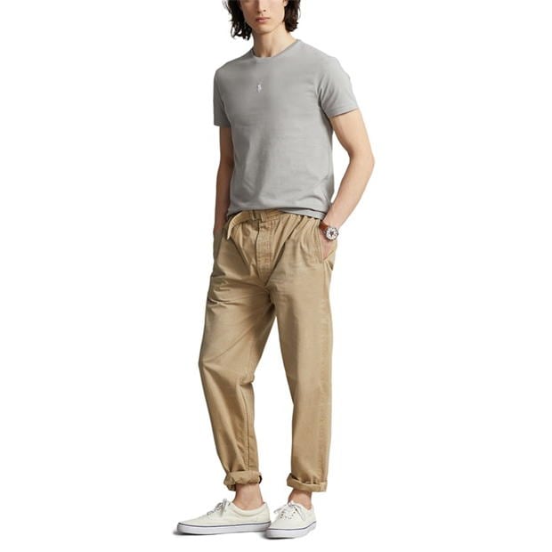Ralph Lauren Center PP Tee Grey Fog