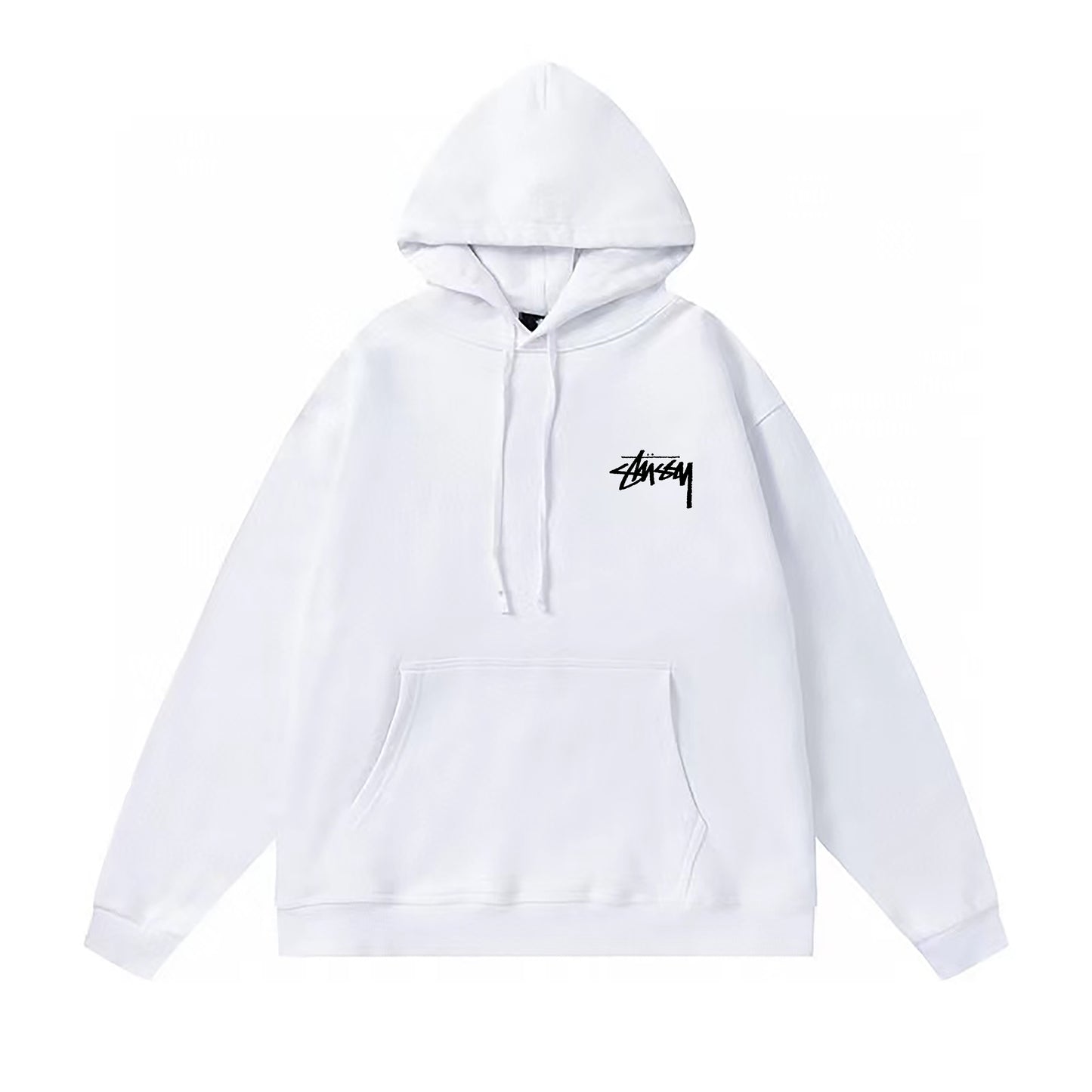 STUSSY DAYDREAM PRINT HOODIE WHITE