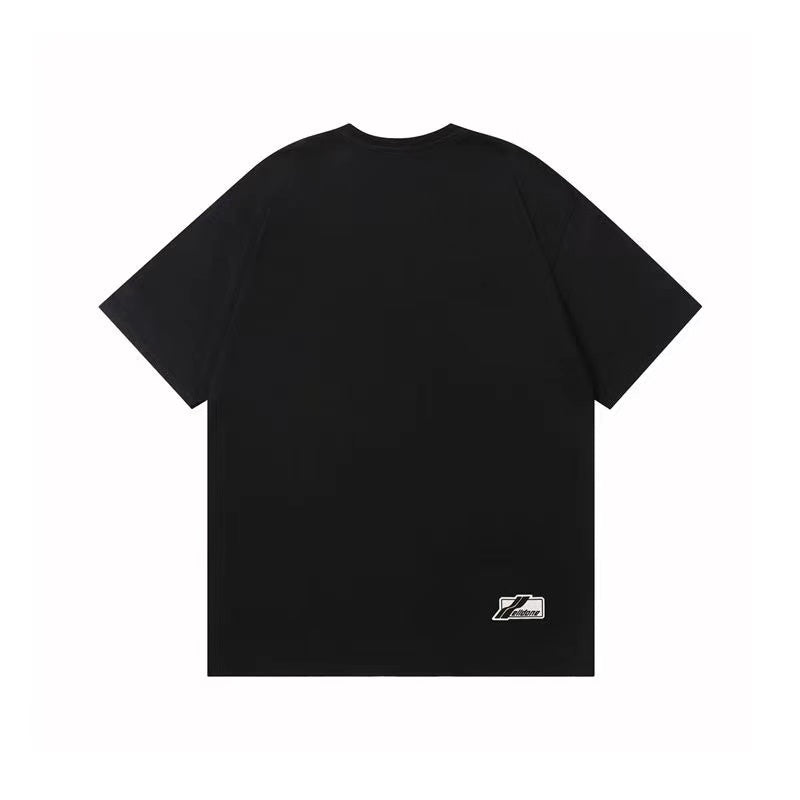 WE11DONE Barrage Classic Tee In Black
