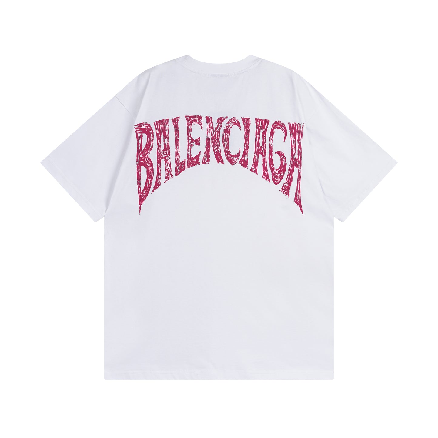 Balenciga logo 24ss tee BL23300 white
